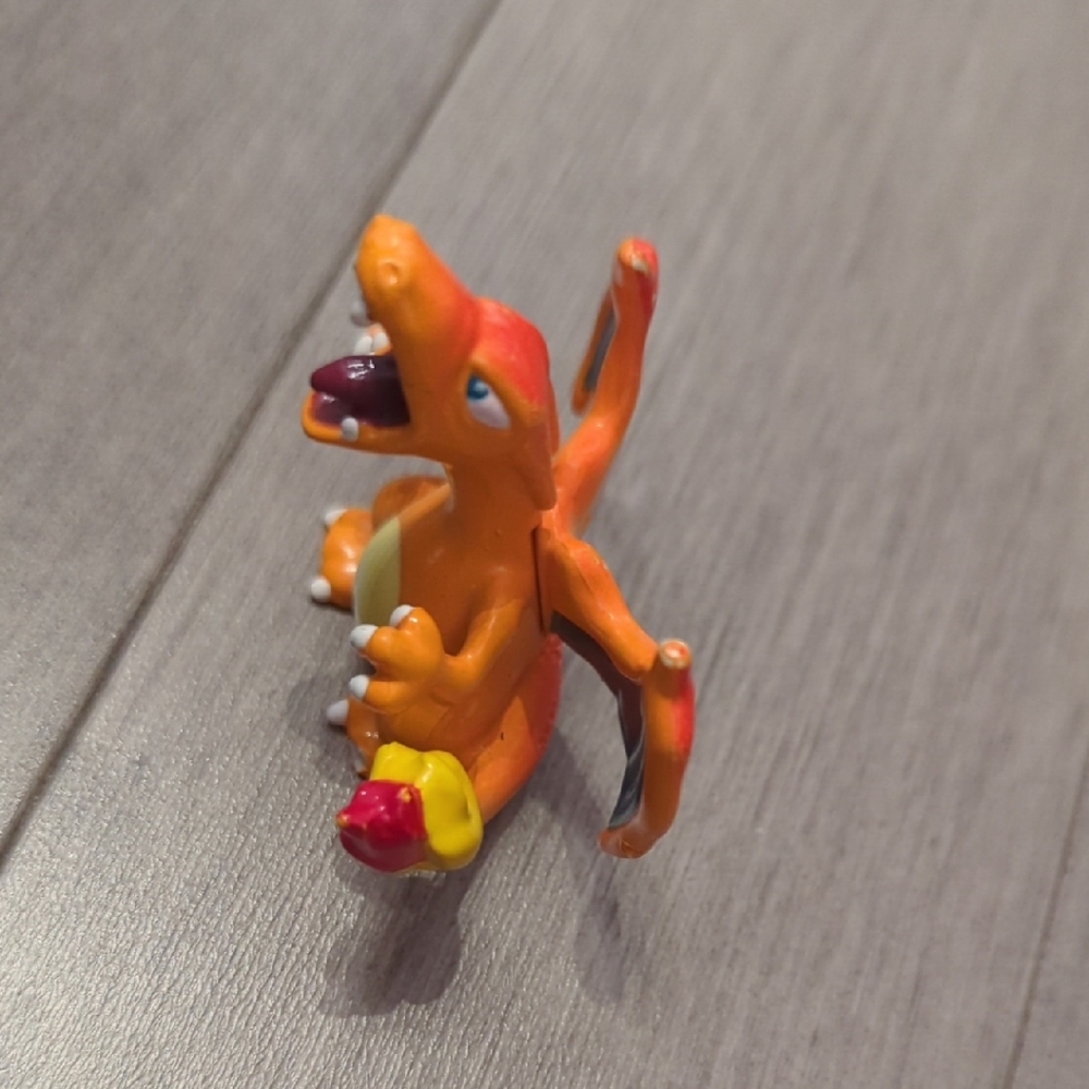 Figurine Pokémon en PVC vintage 1998 Tomy CGTSJ Charizard Feu Volant Type Gen I